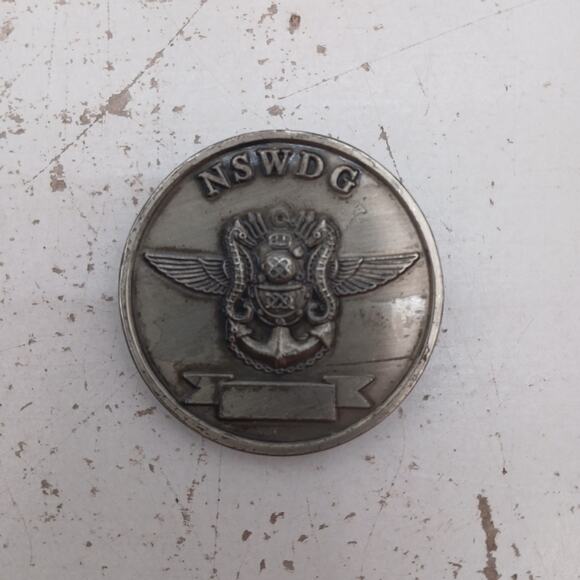 Naval Special Warfare DEVGRU SEAL Team 6 Navy Diver Jump High Challenge Coin - Picture 8 of 9